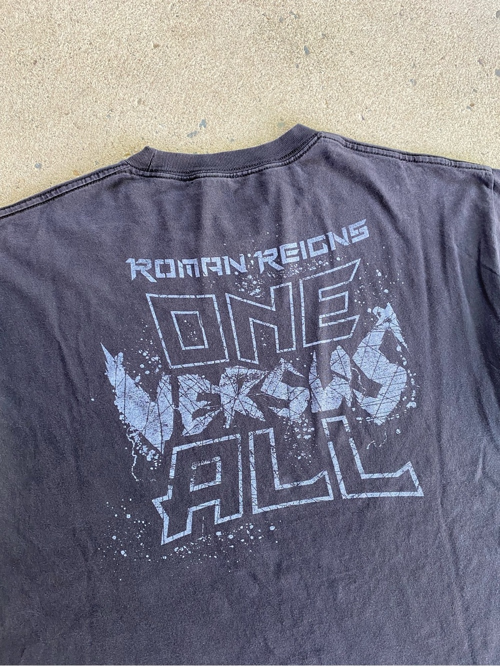 Y2k WWE Roman Reigns One Versus All Tee Shirt - Picture 3 of 8